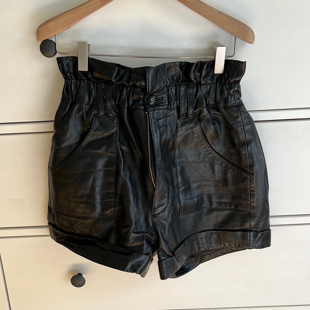 Bash Leather Short